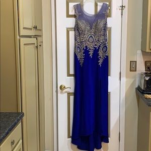 Jovani Royal Blue Gown
